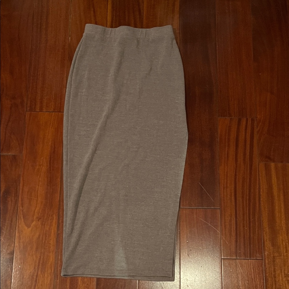 Brown Women's Skirt Preloved Fits small